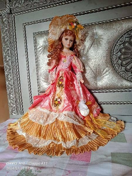 Jmisa 26" Umbrella Porcelain Dolls Victoria Style 1