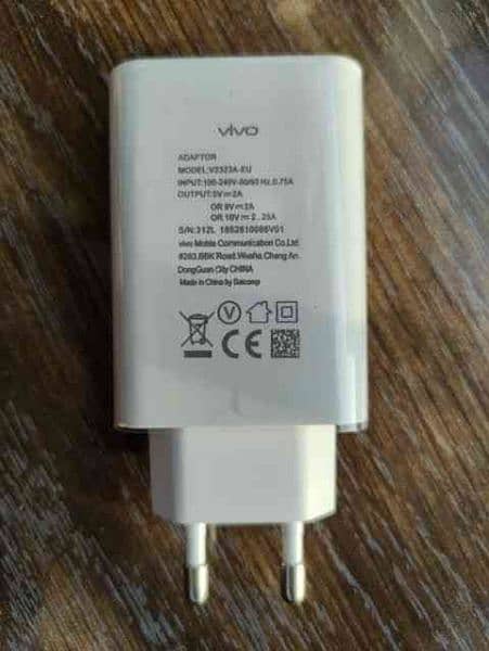 Original Box out VIVO 10W Adaptor 5