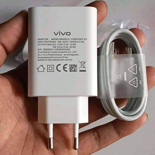 Original Box out VIVO 10W Adaptor 6