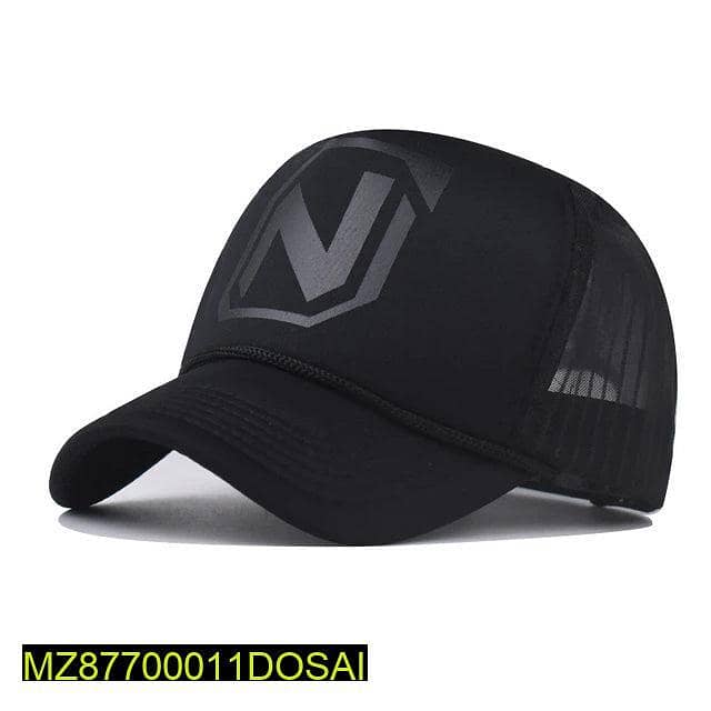 Black net cap 0