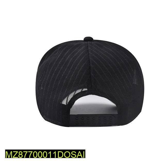 Black net cap 2