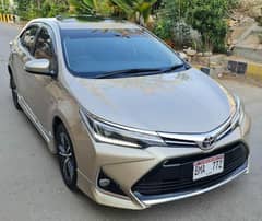 TOYOTA COROLLA ALTIS GRANDE 1.8 MODEL 2017 DEC 2018 REG FULL ORIGNAL