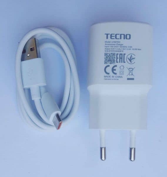 Original Infinix & Techno 10W Box out Adaptor 5