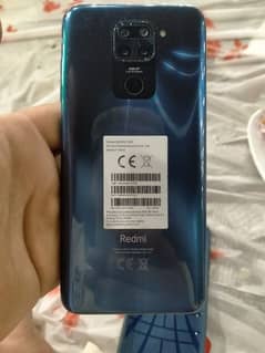 redmi note 9 4GB 128 GB 10 by 10 condition original charger no repair