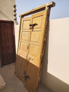 Wooden door