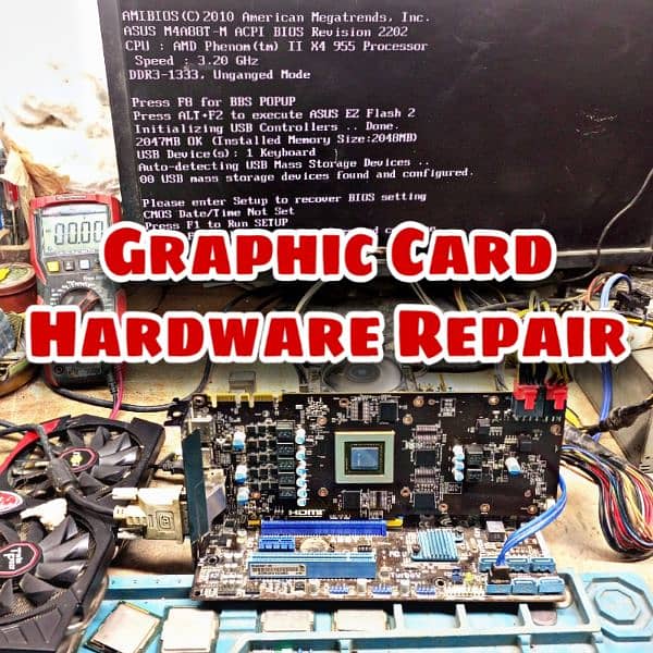 Graphics Card Technician Shop 0