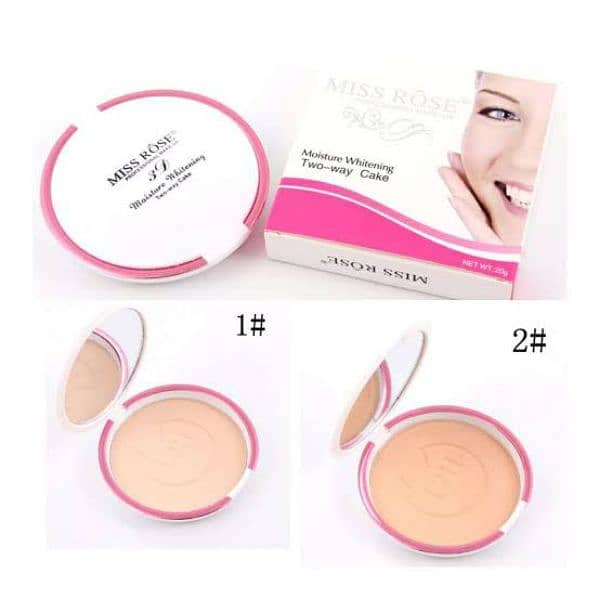 Miss Rose Two-Way Compact Powder, 40% OFF‏ 1