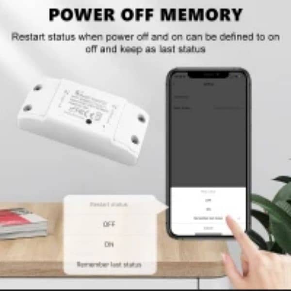 WiFi Smart home Switch - 10A controller - Timer Breaker Control - Wo 6