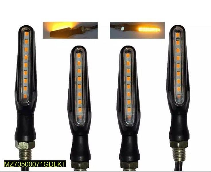 4 PCs straight LED light indicator 0