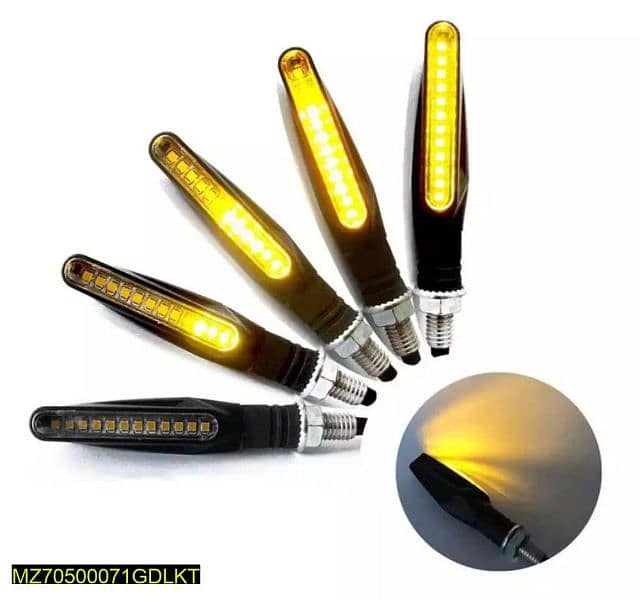 4 PCs straight LED light indicator 1