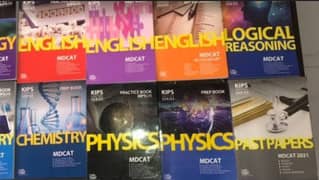 Bundle of KIPS mdcat books, fix price, contact on number