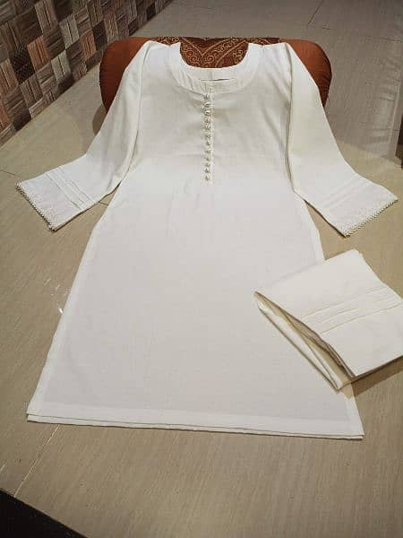 3pc women's stitched soft cotton dress for 14 august 3