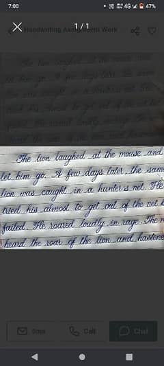 handwriting