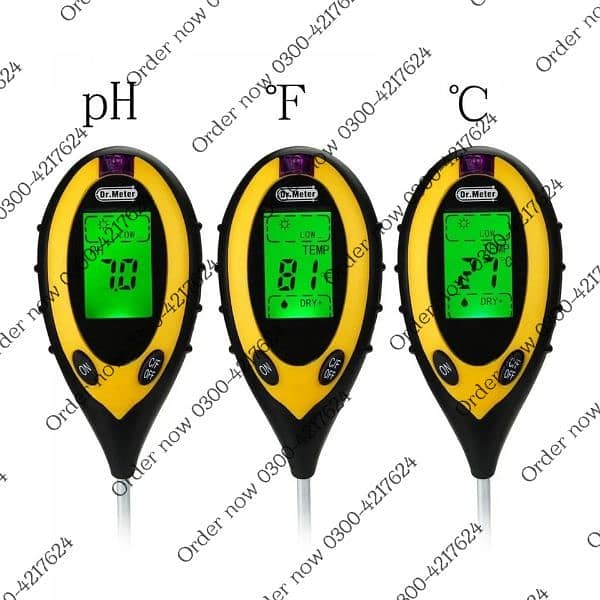 4 in 1 Soil Tester home Soil Hygrometer humidity Meter / PH Tes 0