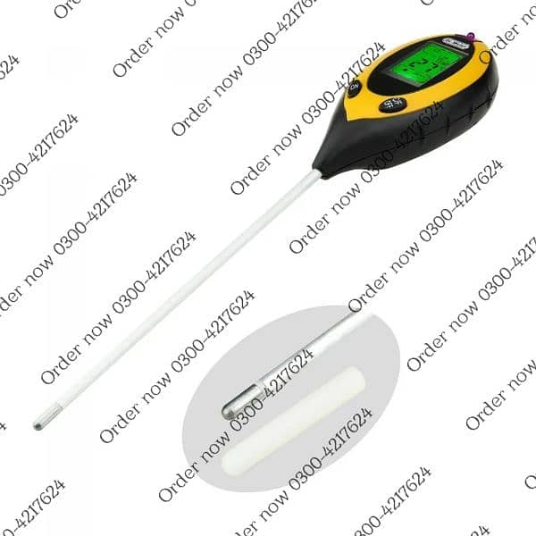 4 in 1 Soil Tester home Soil Hygrometer humidity Meter / PH Tes 3