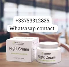 Night cream suitable for all types of skin