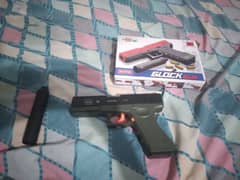 new kids gun air soft gun glock 18 gun long range shot shell ejection