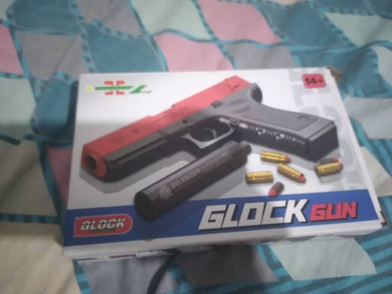 new kids gun air soft gun glock 18 gun long range shot shell ejection 1