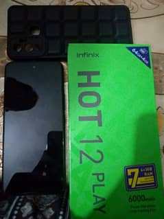 infinix hot 12 play memory 4/64 10/10 condition