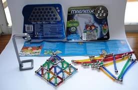 124pcs Magnetic Building Sticks Blocks Toys