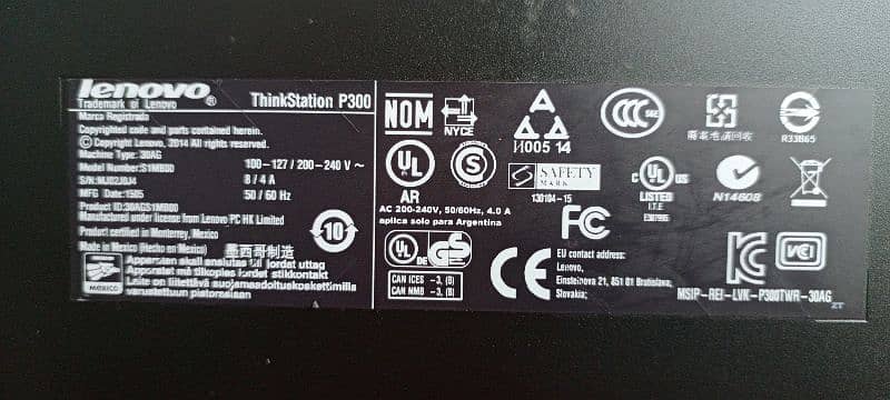 levono thinkstation P300 2