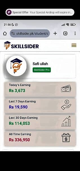 skill sider 8s a original  plat form to earn money it is approved 3