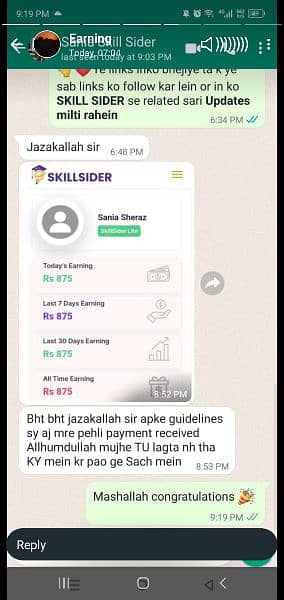 skill sider 8s a original  plat form to earn money it is approved 6