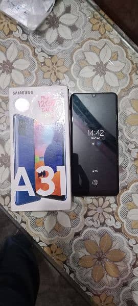 SAMSUNG A31 MOBILE 4/128 GB with Box no open repair 03126566218 all OK 11