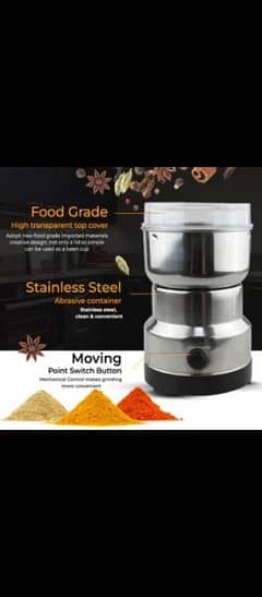 EFFORTLESSLY GRIND SPICES & MASALA WITH MULTI-PURPOSE ELECTRIC GRINDER