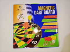 magnetic dart board game 10/8.75 excellent condition 1 week used