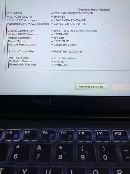 Dell Latitude 7390 i7 8th Generation 4