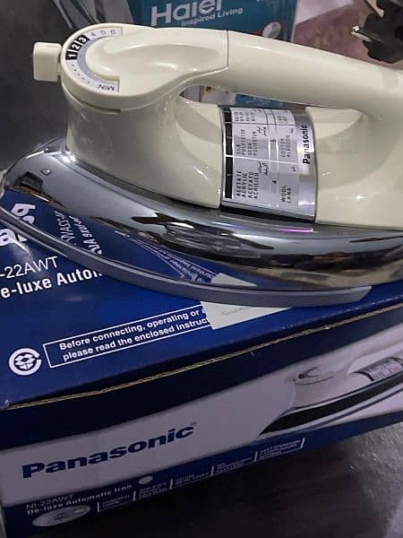 Panasonic dry iron. if you're interested you can contact me on WhatsApp 2