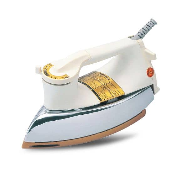 Panasonic dry iron. if you're interested you can contact me on WhatsApp 4