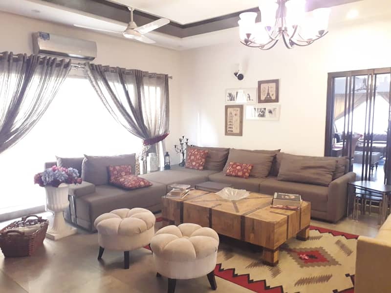 Independent and Fully Furnished House for rent in Lahore Defence 8