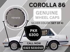 COROLLA 86 WHEEL CAPS (Wheel Cup)