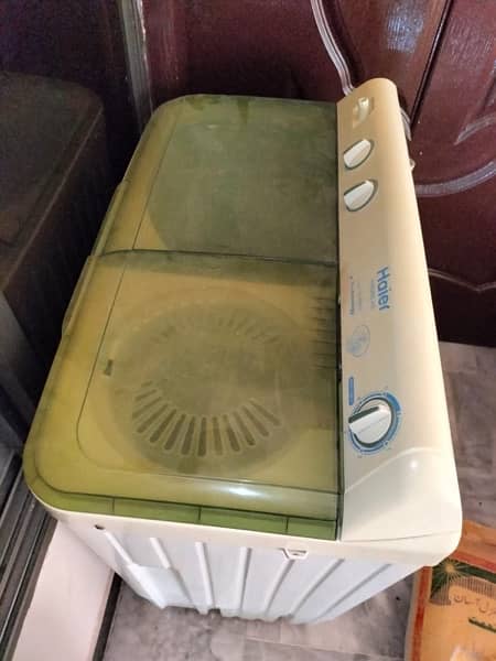 haier washing machine and dryer new condition 0