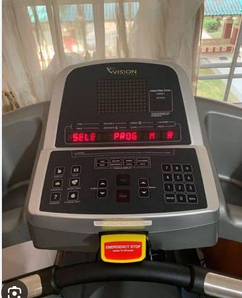 vision treadmill good condition 1
