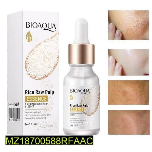 bio aqua rice raw pulp serum 15Ml 1