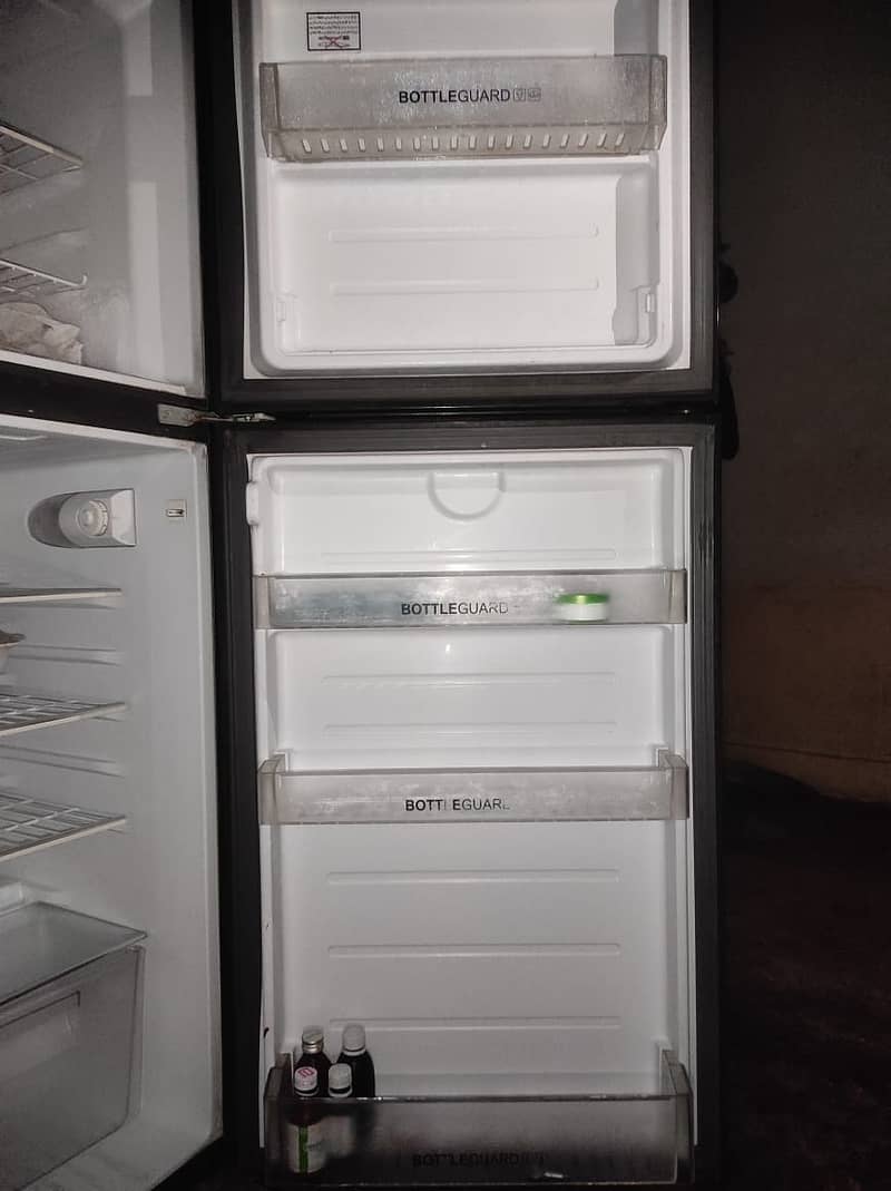 Haier glass door Refrigerator just like new 1