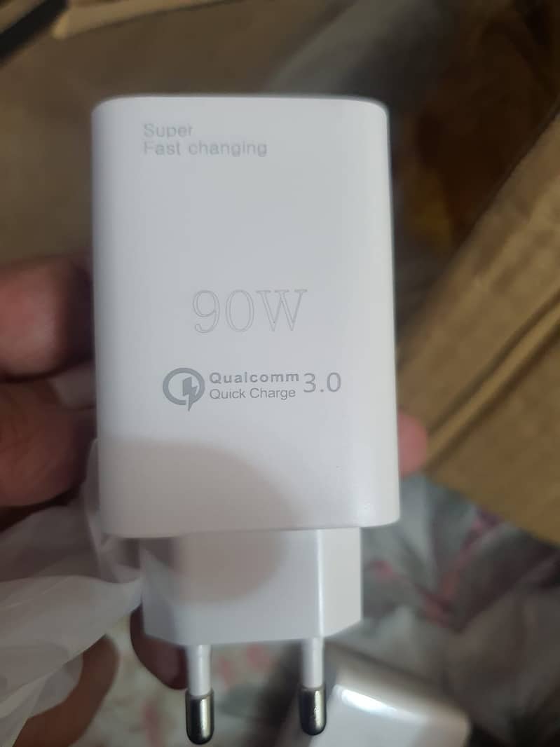 90Watt Charger "Qualcomm" With 10 days Replacement FOR ALL MOBILES 0