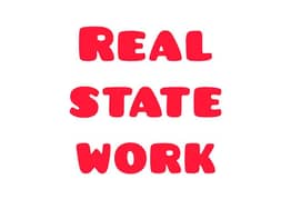 property real state work (also from home)