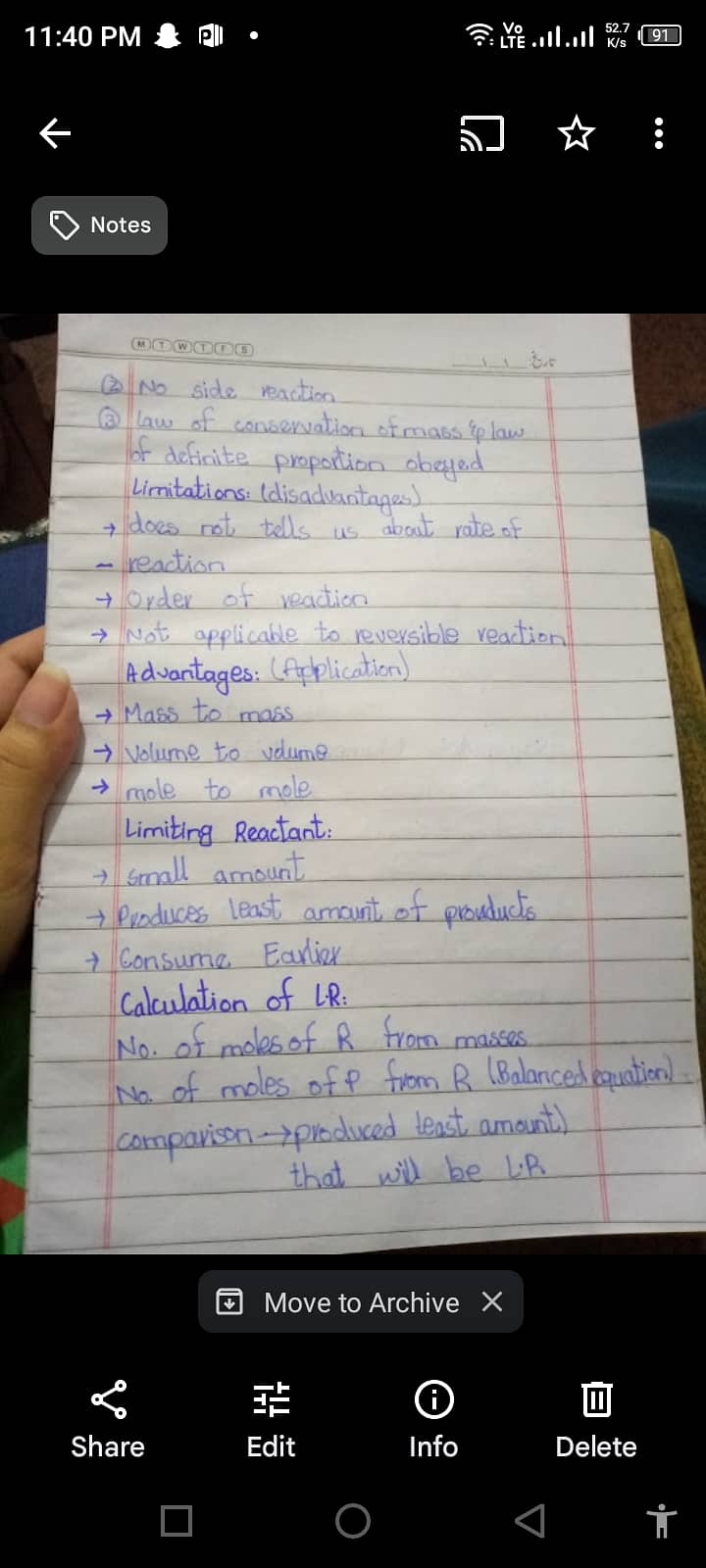 handwritten assignment work 15