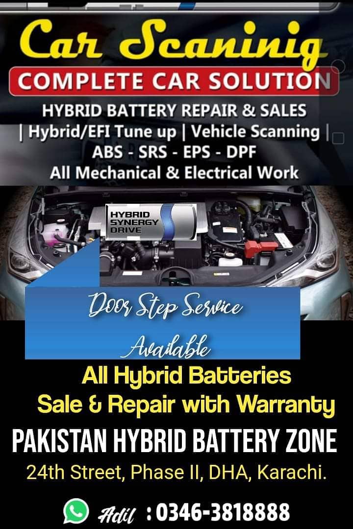 Hybrids batteries and ABS - Karachi Hybrid Battary Zone dealer 0