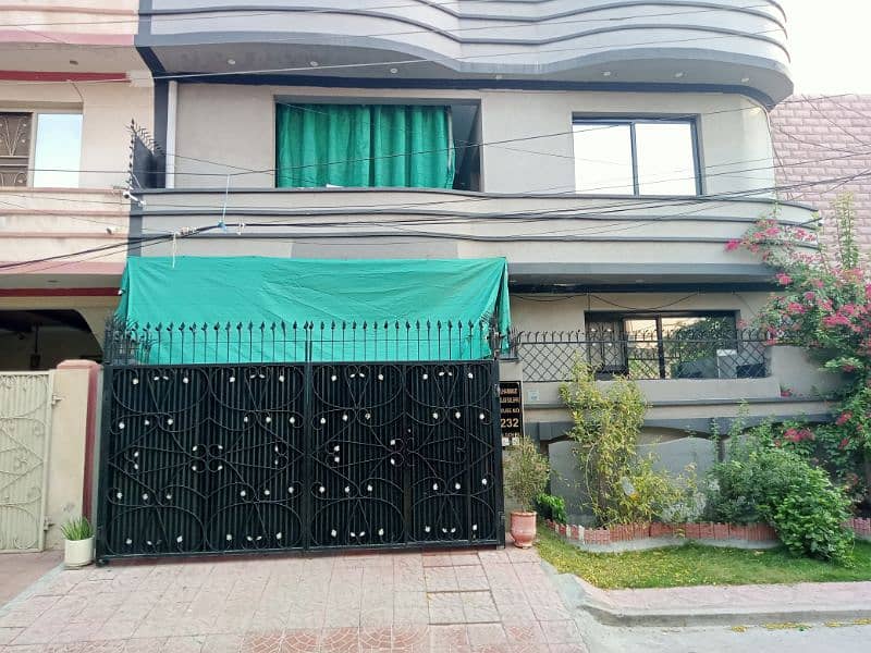 7.5 Marla House for sale in Johar Town phase 1 , block B1 , 3