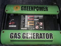 Green power 5kva gas generator
