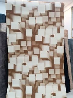 3D wallpaper wooden floor vinyl floor