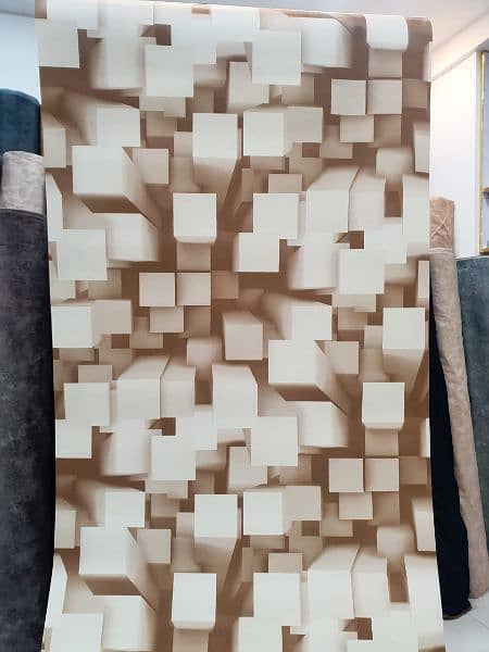 3D wallpaper wooden floor vinyl floor 0