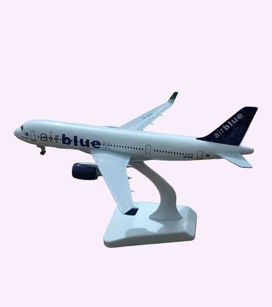 Airplane  Model Airblue 20 cm Metal Body Aircraft Model Airline Model 0