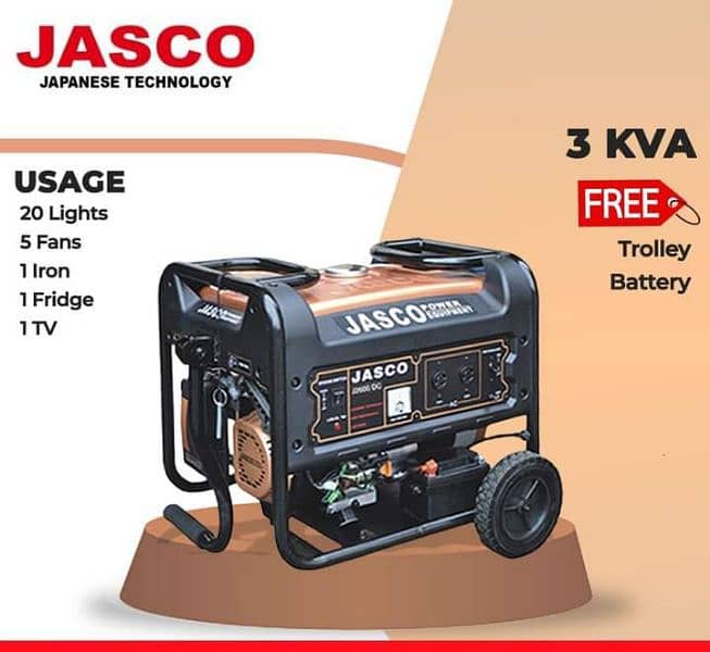 8 kva petrol & Gad generator 9