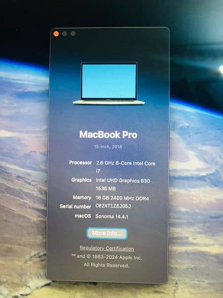 Apple MacBook Pro 15.2018 Touch Bar 2